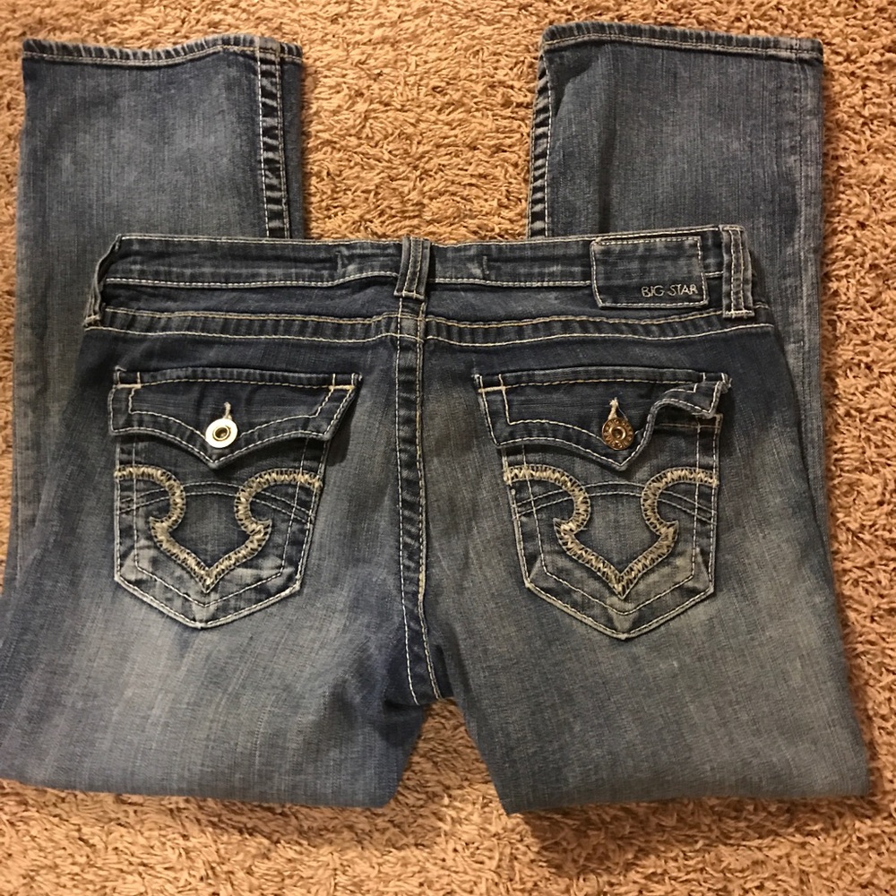 Big Star capri's, low rise, remy style Size 32